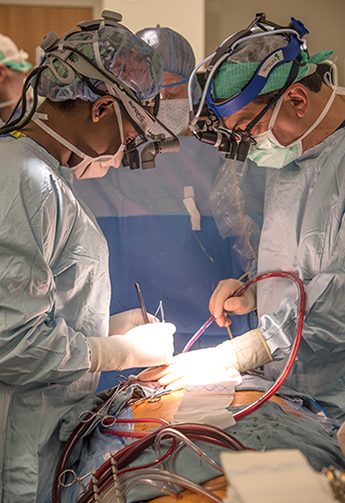 Drs. Gabriel Aldea and Lara Oyetunji