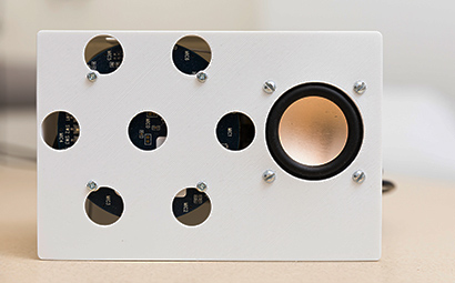 picture of smart speaker prototype