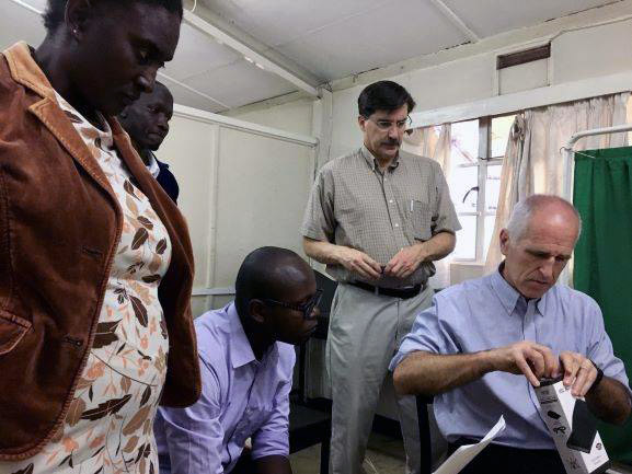 Kenya TB clinic