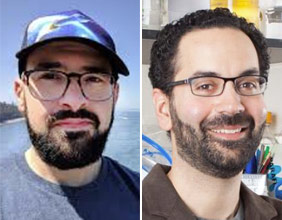 pictures of Marcos de Moraes and Joseph Mougous