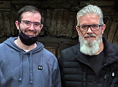 picture of Doug Post and his uncle, Tim Seafler