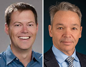 Scientists Alex Greninger and Louis Flamand