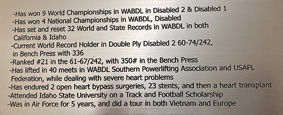 picture of text on a plaque