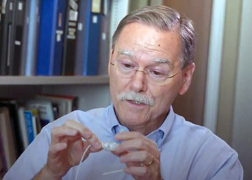 Michael Williams with shunt valve