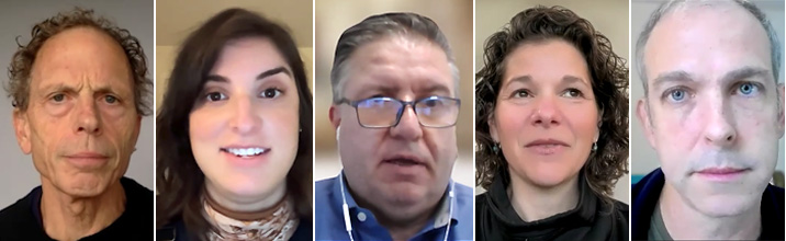 pictures of clinicians who participated in the psilocybin therapy trial