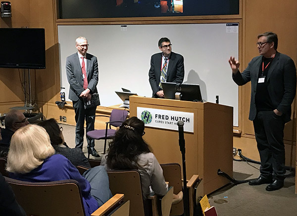 John Stamatoyannopoulos at father'