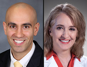 pictures of Benjamin al-Haddad and Kristina Adams Waldorf