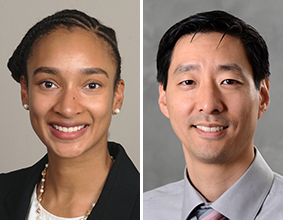 pictures of Dr. Marissa Lawson and Christoph Lee