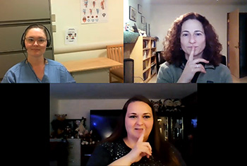 picture of telehealth speech-therapy session