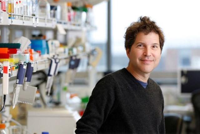 Biochemist David Baker in his lab at the UW Medicine Institute for Protein Design