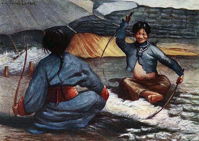 Media Name: tibetans_cleaning_wool-3.jpg