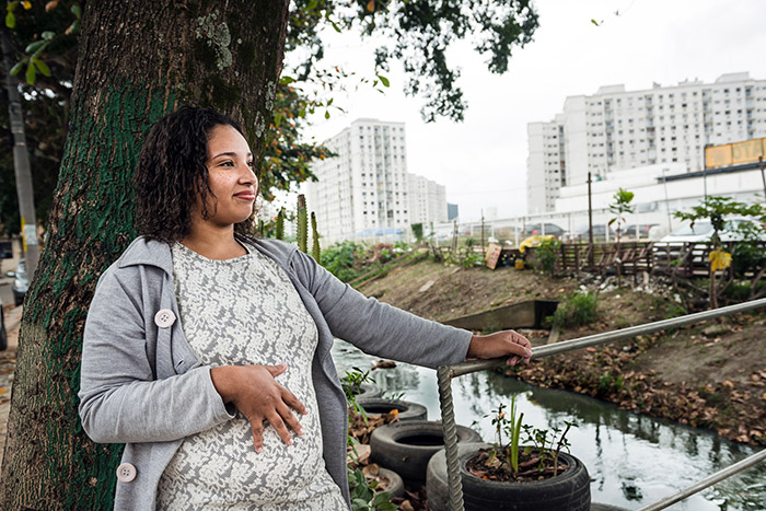 pregnant woman in Brazil